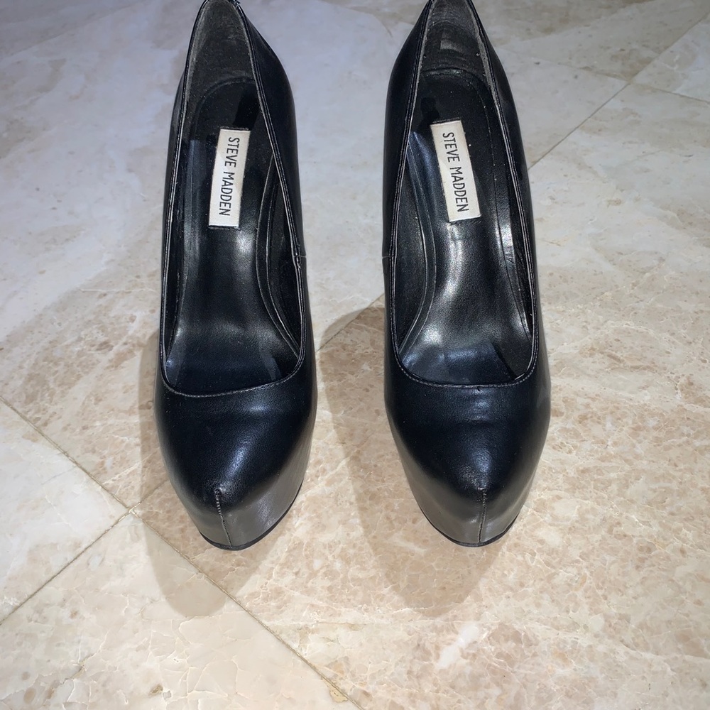 Steve Madden Black Heels
